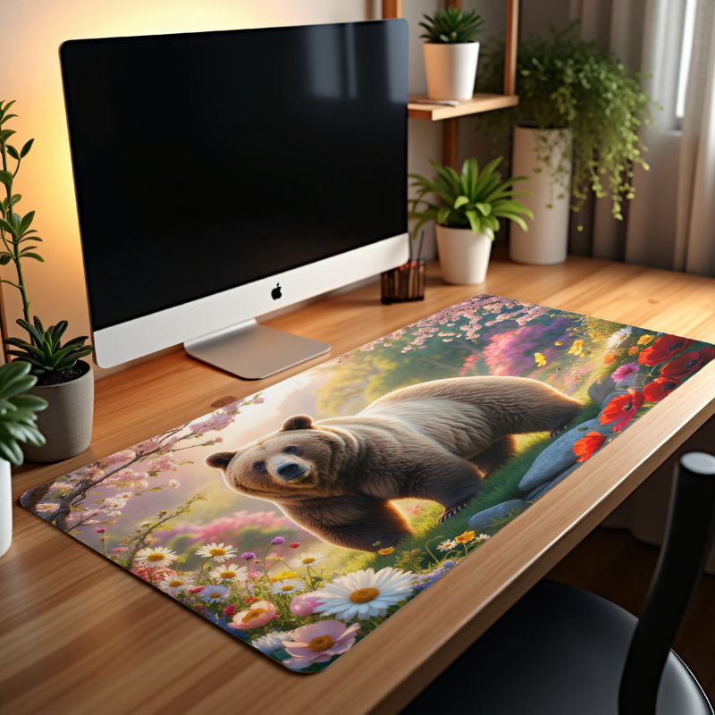 Polyester Desk Pad, 23.6x13.8