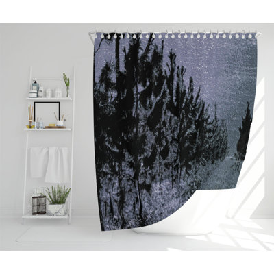 Orrstown Polyester Shower Curtain Set