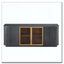 Armoire de rangement ondulée, armoire en verre trempé à cadre en aluminium pour salon / chambre à coucher / vestibule.