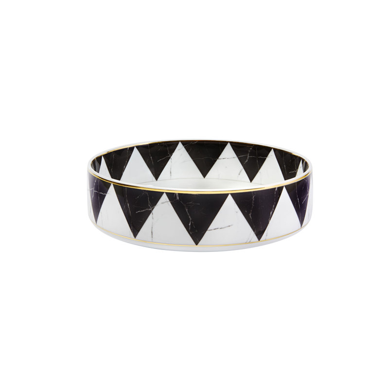 Carrara Porcelain Salad Bowl