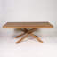 Steede Oak Solid Wood Base Dining Table-1587097853