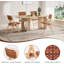 Chaises pliantes en bois, chaises pliantes pour l'intérieur en bois-1451172041