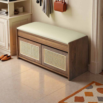 European style creative shoe storage bench