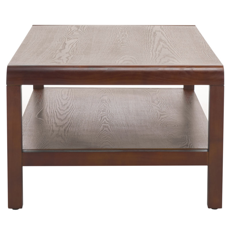 Omara 1 Shelf Coffee Table, Brown