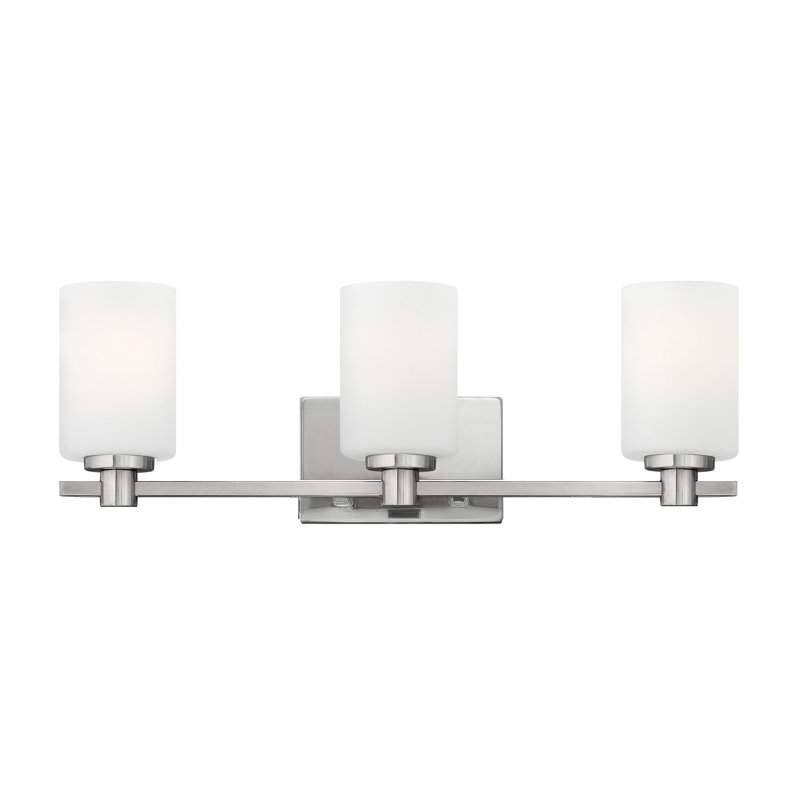 Verdi 3-Light Vanity Light, Brushed Nickel