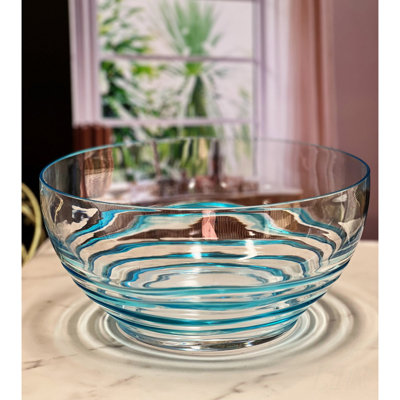 Bols de service tourbillonnants en acrylique, grands bols en plastique incassables pour la soupe, la salade, les céréales et les collations, sans BPA