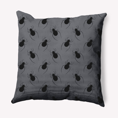 Coussin décoratif carré Spider