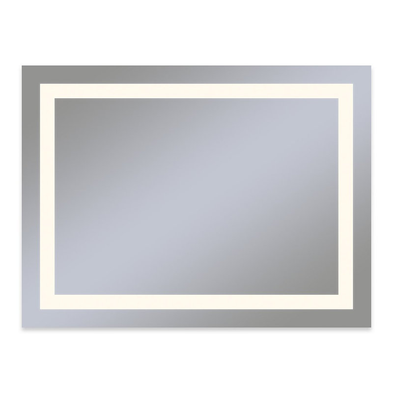 Miroir de salle de bain sans cadre