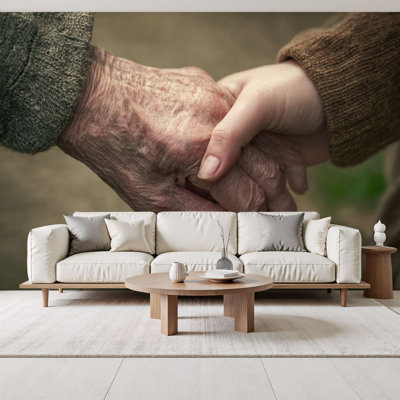 Peel and Stick Wallpaper Elderly care Wall Murals 69"H x 96"W Removable PVC Wall Paper Self-Adhesive Wall Paintings Art Decor for Bedroom Living Room