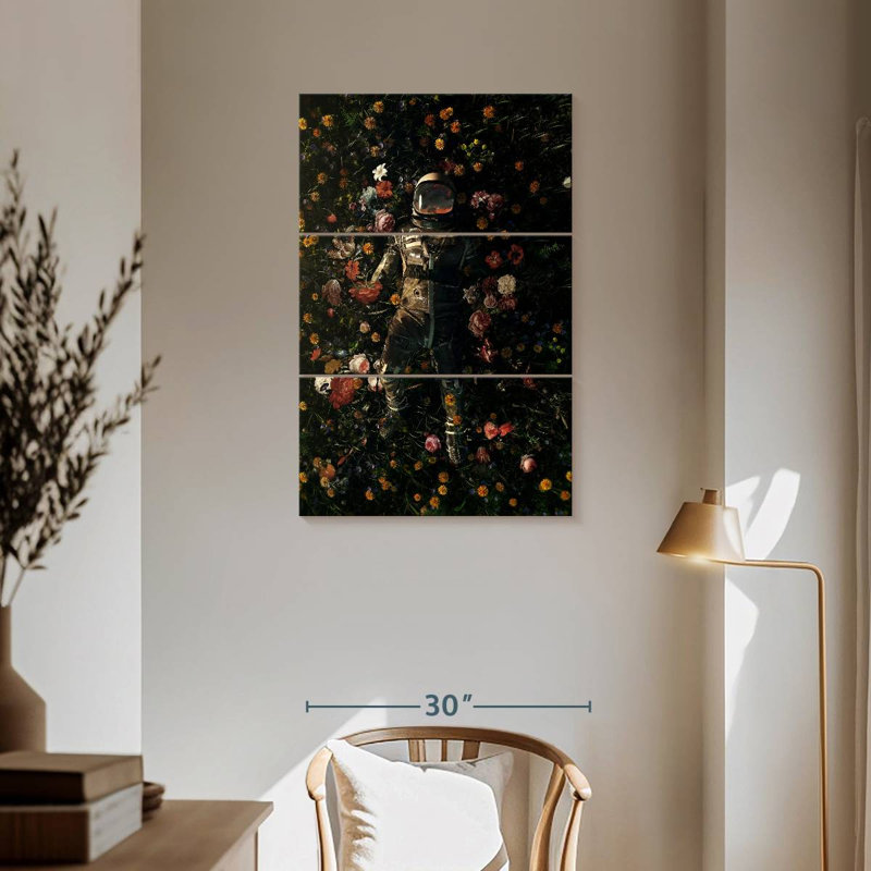 Oberle Garden Delights I, 57" H x 36" W