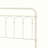 Azyra Spindle Metal Bed In White-2094584088
