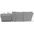 Ziera U-Shaped Upholstered Reclining Modular Sectional with Storage-97582788