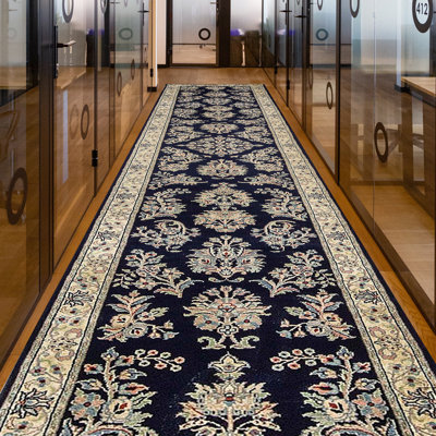 One-of-a-Kind 2'5" X 11'8" Runner Wool Area Rug in