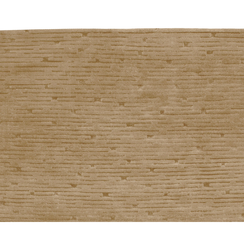 Abstract Area Rug in Ashen/Brown, Rectangle 10' x 14'