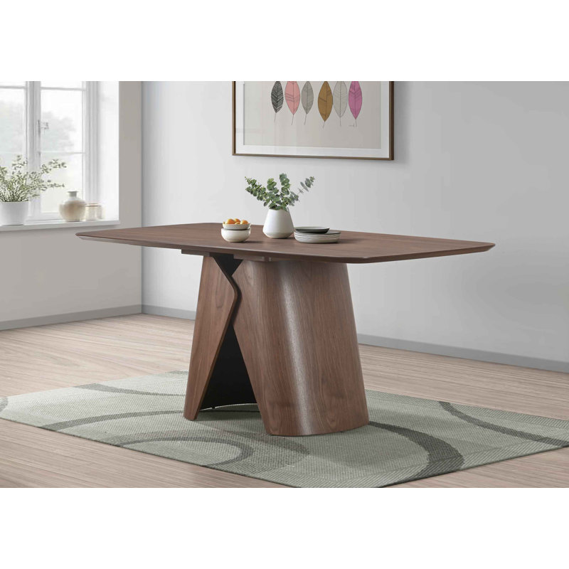 Ensemble de salle à manger Walthall, 7 pièces : table, 6 chaises, Brown