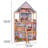 Charlotte Classic Wooden Dollhouse With 15-piece Accessories, For 12-inch Dolls