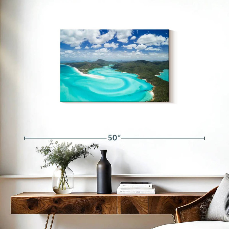 Îles Gillits Whitsunday, H 20 po x l 30 po