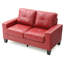 Causeuse modulaire Newbury G465A-L, ROUGE
