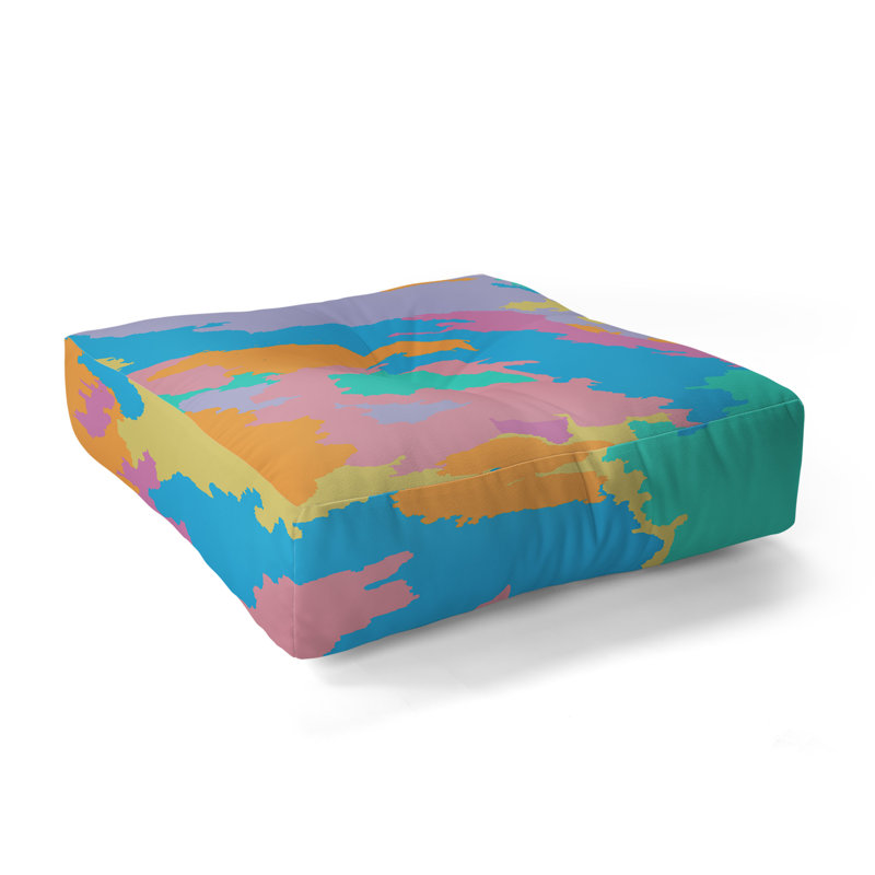 Rosie Art Map Floor Pillow