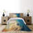Hypnotic Coastal Polyester Coverlet