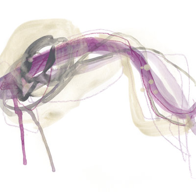 Wave Equation I by June Erica Vess - Wrapped Canvas Painting