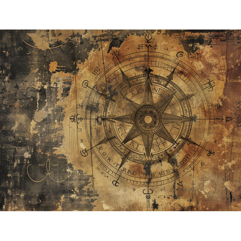 Nautical Room Darkening Curtain Pair, 56" W x 80" L