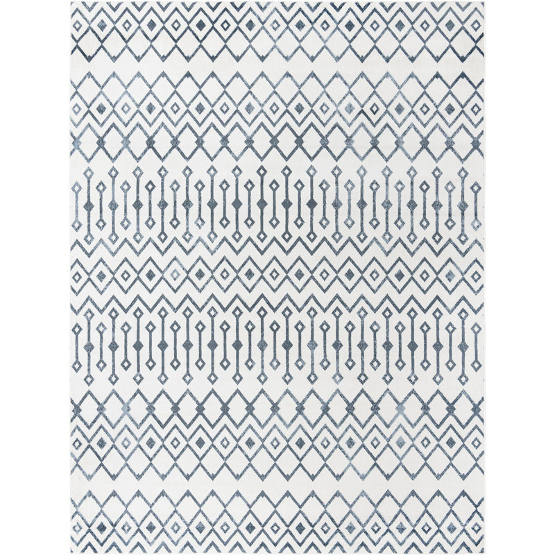 Moroccan Indoor Rug, Rectangle 8' x 10'