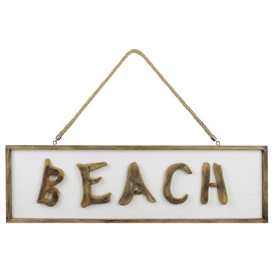 Beach Sign Rope Hanger