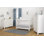 Lit de bébé convertible 4-en-1 Finley Lux
