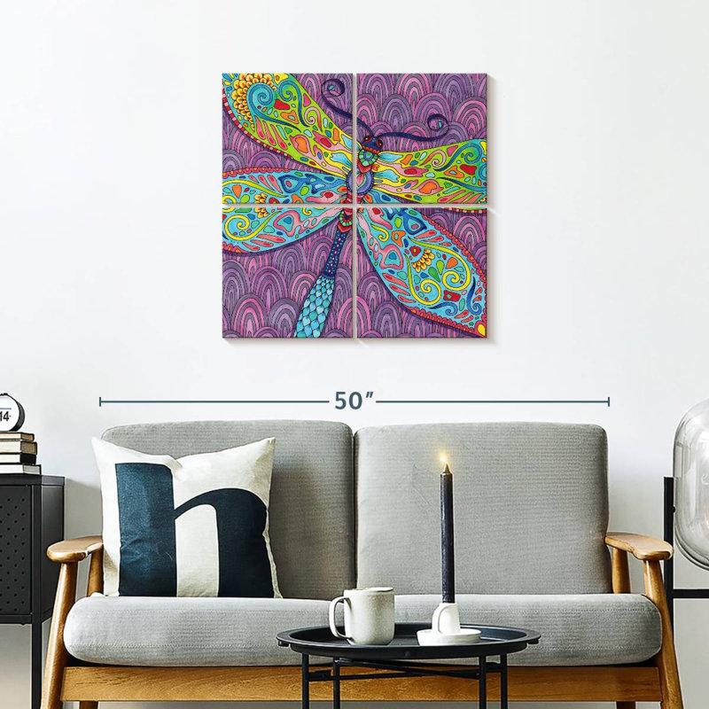 Brampt Winged Things Colour I, 26" H x 26" W