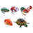 5Pcs Wind-Up Toys Clockwork Playthings Party Walking Jump Toy Stocking Stuffers