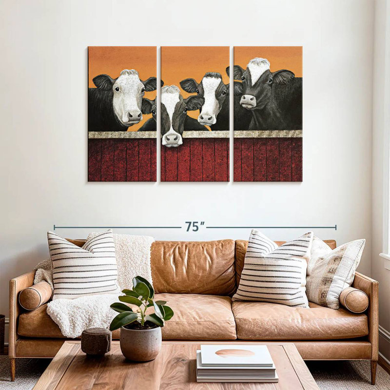 Brampt Waiting For Company, 36" H x 57" W