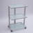 White 3-Tier Tray Treatment Beauty Trolley Cart