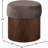 Asai Velour Fur Fabric Ottoman/Stool-17052498-20354630