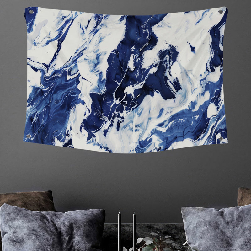 Tapisserie en microfibre, H 50 po x l 60 po