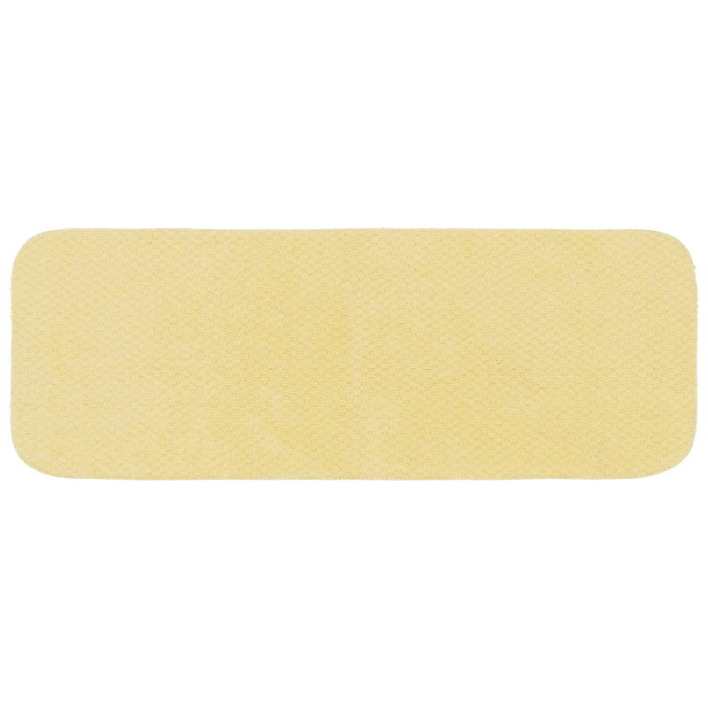 Juliahna Nylon Bath Rug with Non-Slip Backing, 22' W x 60' L, Yellow