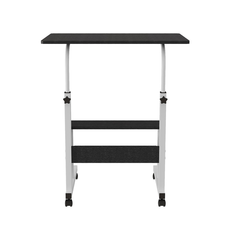MDF Computer Desk, black/black；white