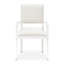 Palm Gate Arm Chair - Cloud White