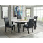 Ensemble de chaises d'appoint en similicuir Parke