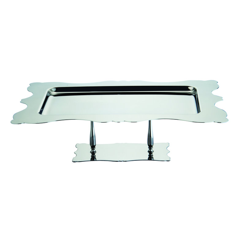 Dolce Vita Stainless Steel Tray, Silver