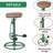 Analeesa Swivel Upholstered Adjustable Height Counter Stool with Metal Frame-993861473