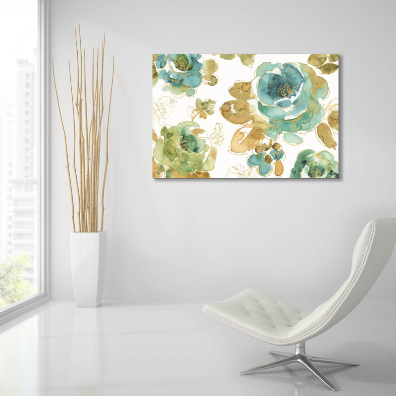 " My Greenhouse Roses I, " Print