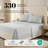 Edmont 530 Thread Count Egyptian Cotton Blend Solid Deep Pocket Bed Sheet Set-1226758988-1289654357
