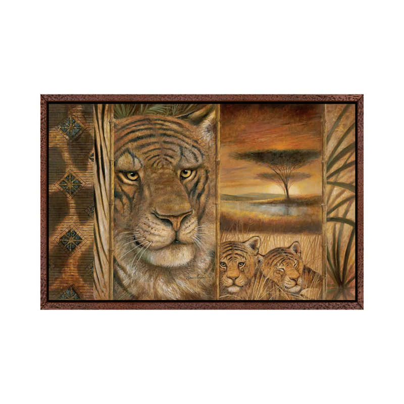 Wild & Beautiful 1 Piece Wall Art on Canvas, 152.5 cm H x 101.5 cm W, Classic Wood Framed