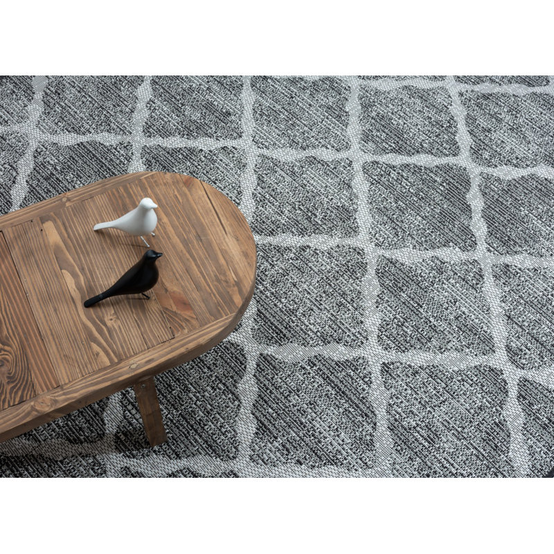 Annegreth Geometric Indoor / Outdoor Area Rug, Rectangle 80 x 150cm