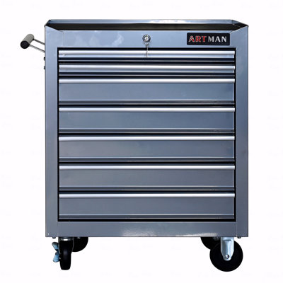7-Drawers Multifunctional Tool Cart With Wheels