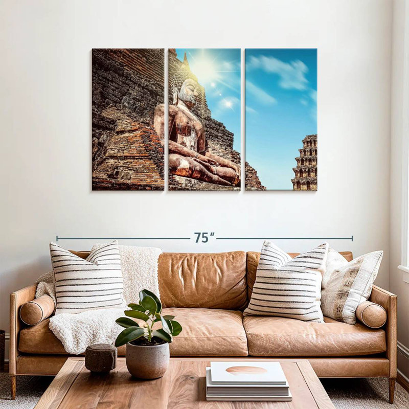 Adella Magnificent Buddha, 36" H x 57" W