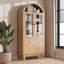 Grande armoire de rangement arquée 71 "-130025273
