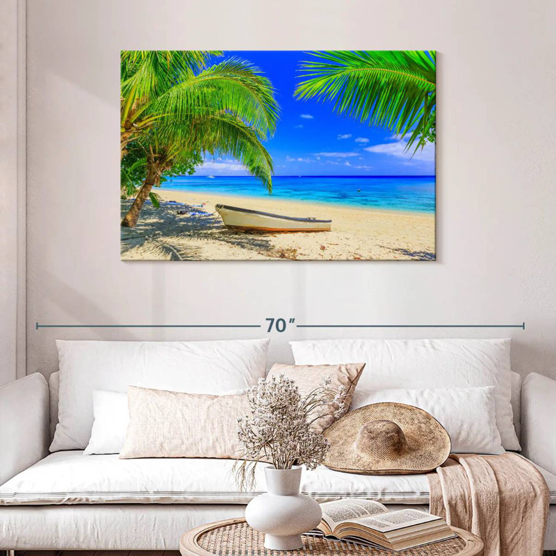 Plage Gillard Dravuni Island, H 30 po x l 45 po