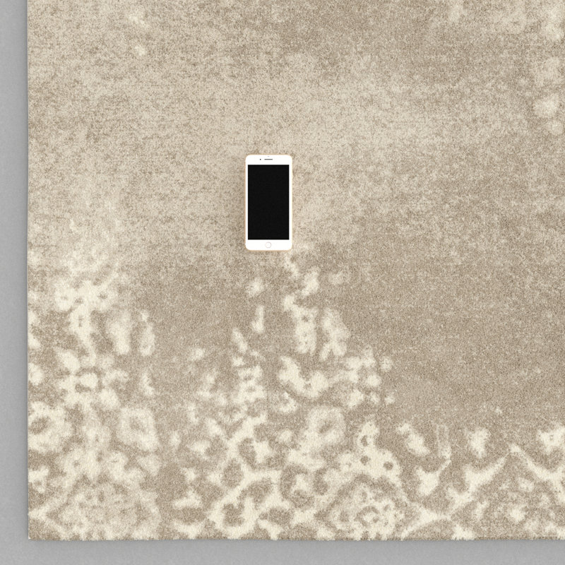 Cecile Shaggy Cream/Beige Rug, Rectangle 80cm x 150cm